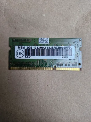 Memoria de Notebook 2GB 1333 MHz