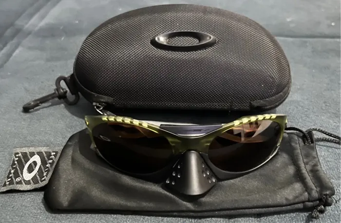 Óculos Oakley Plantaris Matte Transparent Fern Prizm Tungsten