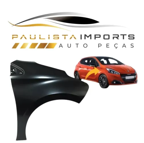 Paralama Peugeot 208 2013 2014 2015 2016 ( Novo )