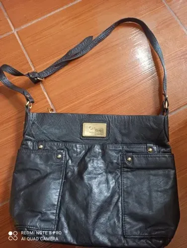 Bolsa Tiracolo de Couro - Mr. Cat Girl Original