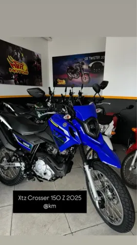 Xtz Crosser 150 S/Z cores 0km 2025 - Financiamento é cartão em até 18x