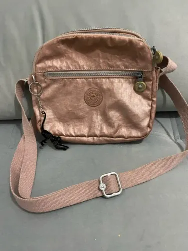 Bolsa Kipling rose transversal 
