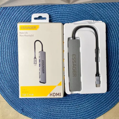 Dock Essager 7 em 1 - Aumente a conexão dos seus dispositivos