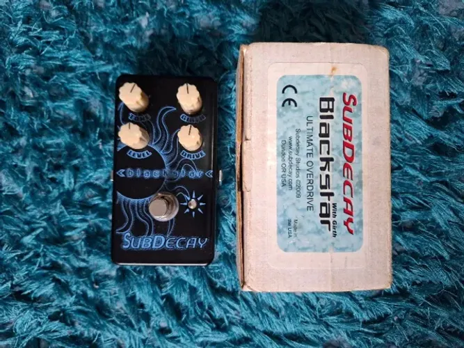 Pedal Distorção Subdecay Blackstar