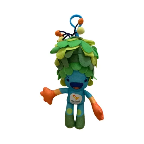 Chaveiro pelúcia Tom mascote Jogos Paralímpicos 15cm
