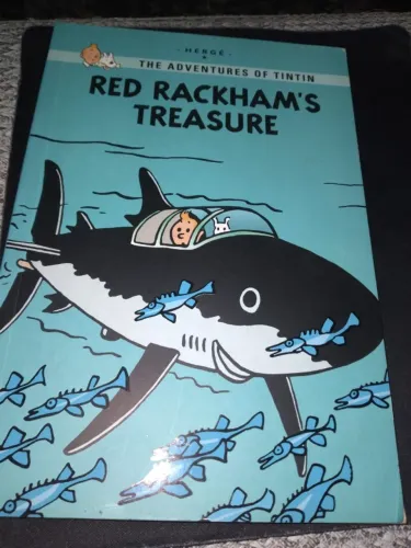 Tintin Livro: Red Rackhams Treasure Ingles 96pg