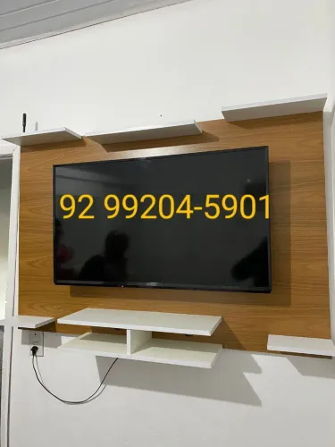 Painel de tv amadeirado === 280