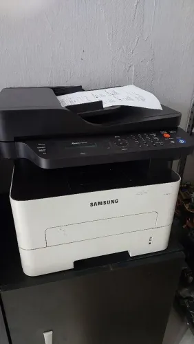 Impressora laser monocromática Samsung m2875fd dúplex automático revisada com garantia 