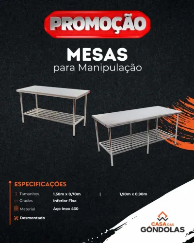 Mesa inox