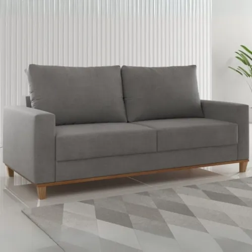 Sofá Living 1,80 m Linho Bronze tt644