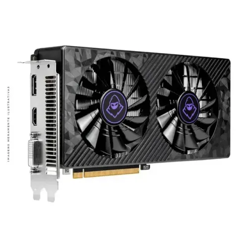 Placa de Vídeo Mancer Radeon RX 590 Streaky, 8GB, GDDR5, 256 Bits, Preto - MCR-RX5908GB-ST