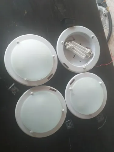 4 Plafon de METAL para Teto - Iluminação Moderna