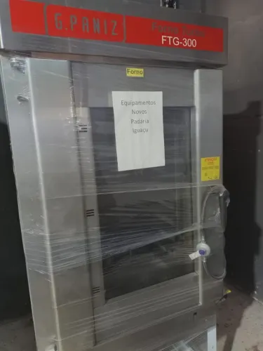 Forno Turbo 10 Esteiras à Gás FTG 300 G Paniz
