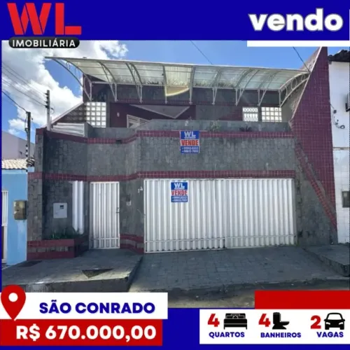 Vendo casa no São Conrado