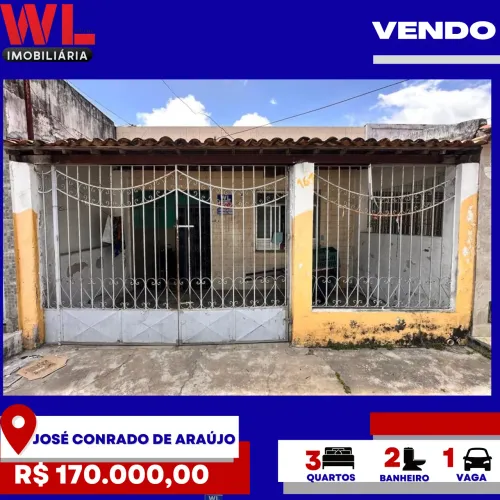 Vendo - Casa no José Conrado de Araújo