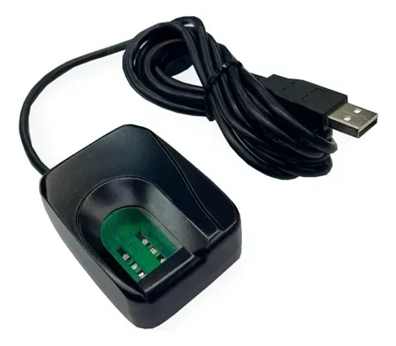 Leitor Biométrico Futronic Fs80h USB 500 DpI  Preto