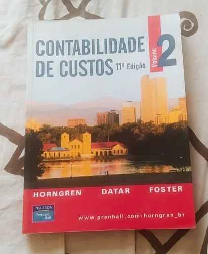 Livro Contabilidade de Custos - Volume 2 - PEARSON.
