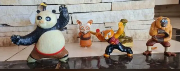 Figuras Kung Fu Panda - Coleção Completa!