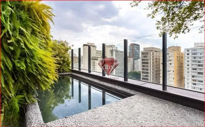 Cobertura no Jardins com Piscinia