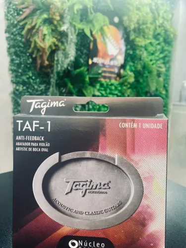  ANTI FEEDBACK PARA VIOLAO ACO / NYLON BOCA OV AL COR - PRETA TAF 1 