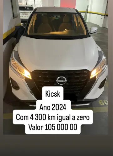 Nissan Kicks Active 1.6 16V Flex Aut. 2024