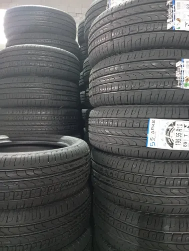 ?Pneu Remold de Alta Durabilidade para Todos os Terrenos  195/70-15  R$ 290,00