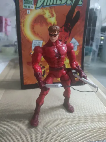 Kit Boneco Demolidor Marvel Legends Daredevil Face Off Toybiz Variante