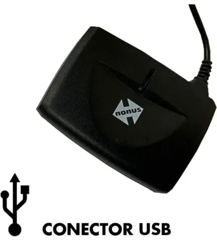 Leitor cartao chip SmartCard para e-CPF/e-CNPJ/OAB/CRC/NFe - Nonus
