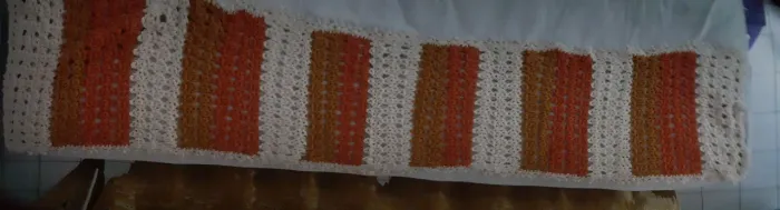 Caminho de mesa CROCHÊ