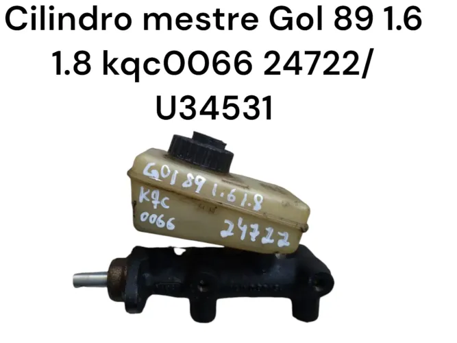 Cilindro mestre Gol 89 1.6 1.8 kqc0066 24722/U34531
