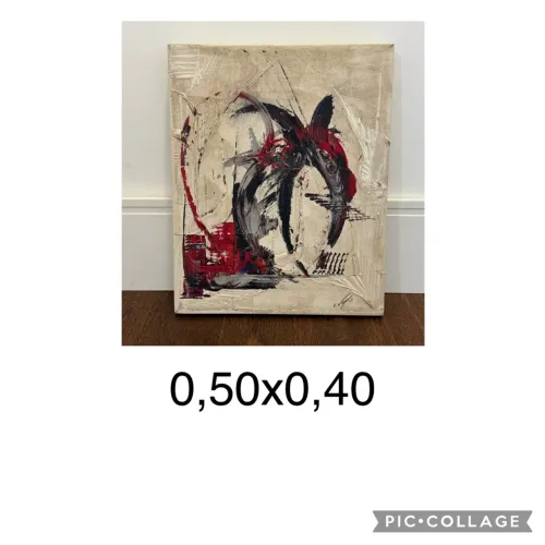 Quadro abstrato 50x40