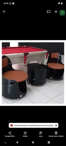 tonel Poltrona Decoração Móveis 
