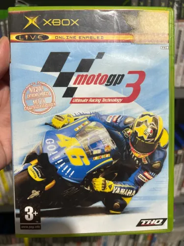 Moto Gp 3 Xbox Clássico (capa reimpressa)