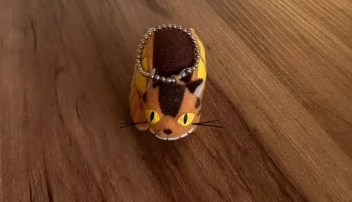 CHAVEIRO DE PELUCIA CATBUS OU GATO ONIBUS - FILME MEU AMIGO TOTORO - JAPAN