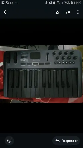 Teclado Controlador M-Audio Oxygen 25. Vendo ou Troco. 