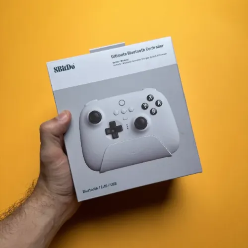 Controle 8BitDo Ultimate - Bluetooth, Hall Effect, PC, Android XBOX