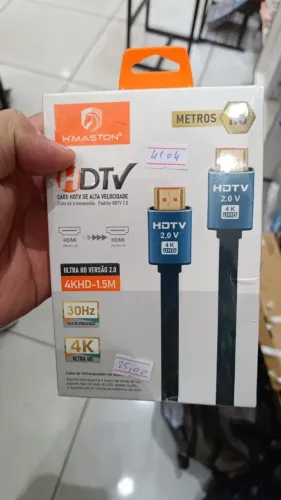 Cabo Hdmi 4k, 2.0 1,5m 30hz Alta Velocidade H Maston - Loja Coimbra Computadores Entrega