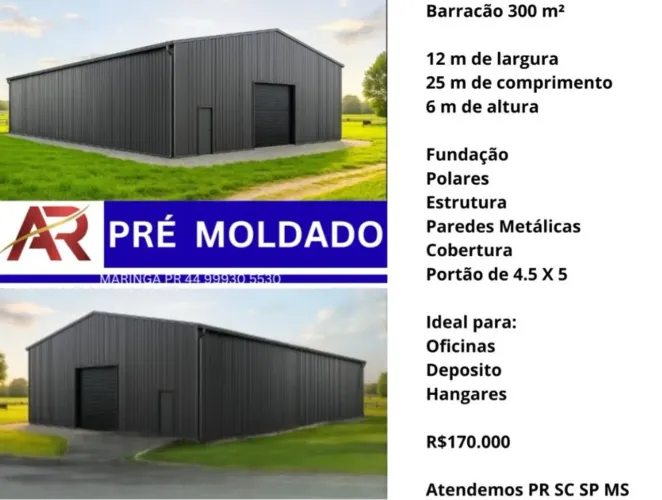 Barracão Metálico 