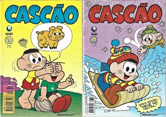 Cascão n°s 366 e 389 (Globo) [jan/01-dez/01] - preço unitário.