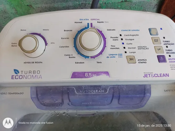 LAVADORA ELECTROLUX LAC09 8KLS 110V