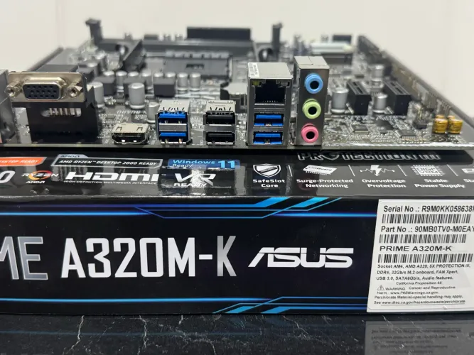 Asus A320m-k Prime Asus nova 