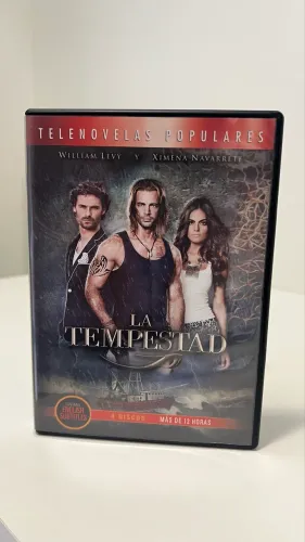 DVD da novela mexicana A Tempestade com Willian Levy