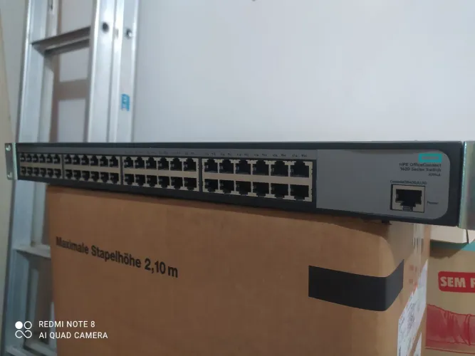 Switch 48 portas HPE