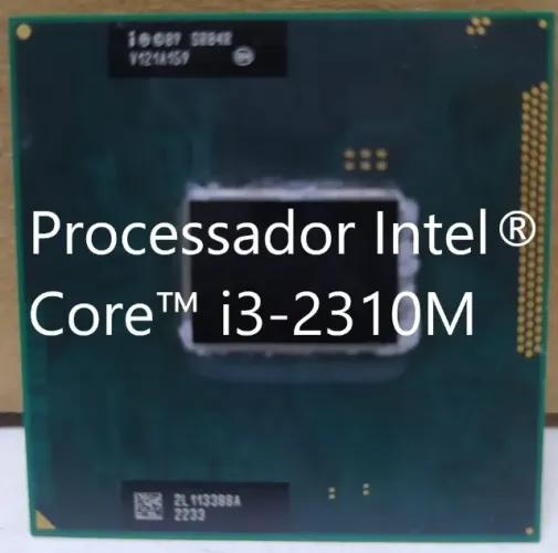 Processador Intel Core i3-2310M FF *9405 de 2 núcleos e 2.1GHz de frequência com gr
