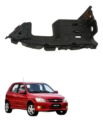 Guia Parachoque Dianteiro Esquerdo Chevrolet Celta 1.0 2009