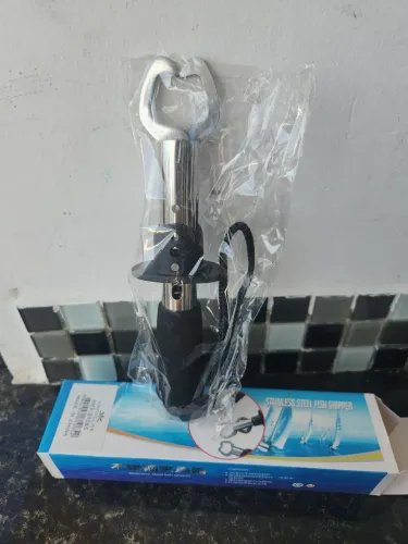 Pegador de Peixe de Aço Inoxidável