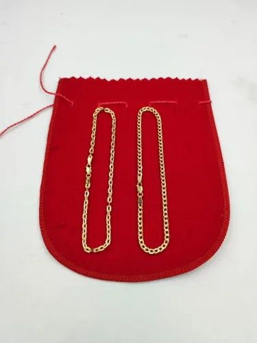 Pulseiras ocas ouro 18k/750 jóias novas direto da fabrica