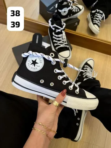 All star tamanhos disponíveis nas fotos 