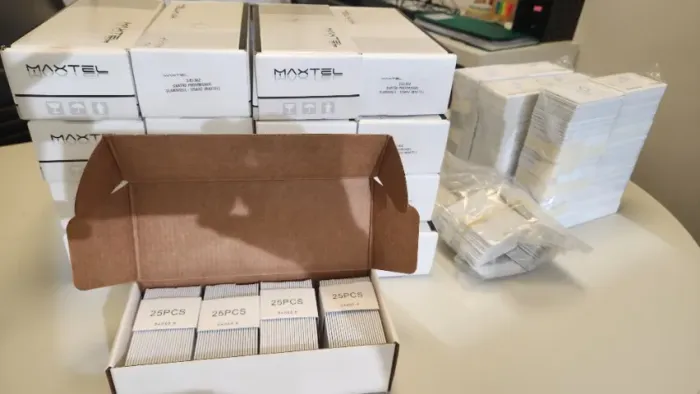 Cartões proximidade Clamshell Rfid 125khz - Lote