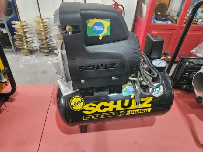 Compressor de ar Schulz CSI 8,6/25 L 2cv 127v